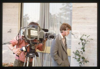 35mm vintage slide* 1985 NBC NEWS Brother of Princess Diana Charles SPENCER (7)