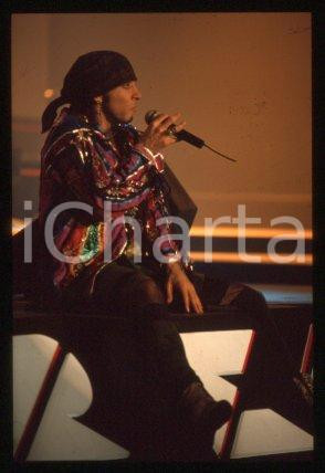 35mm vintage slide* 1989 ca SANREMO - American singer LITTLE STEVEN (18)