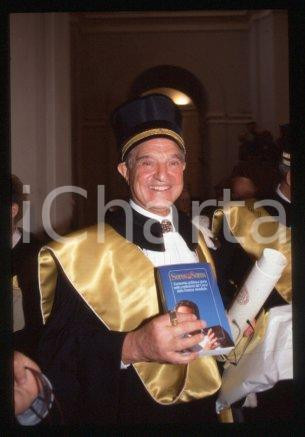 35mm vintage slide* 1995 BOLOGNA UNIVERSITY Honorary Degree of George SOROS (67)