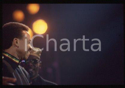 35mm vintage slide* 1993 ca MILAN - American band EARTH, WIND & FIRE (46)