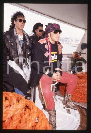 35mm vintage slide* 1989 ca SANREMO - American singer LITTLE STEVEN (24)