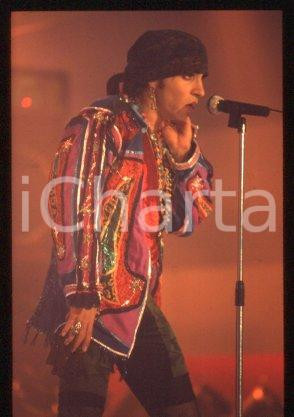 35mm vintage slide* 1989 ca SANREMO - American singer LITTLE STEVEN (4)