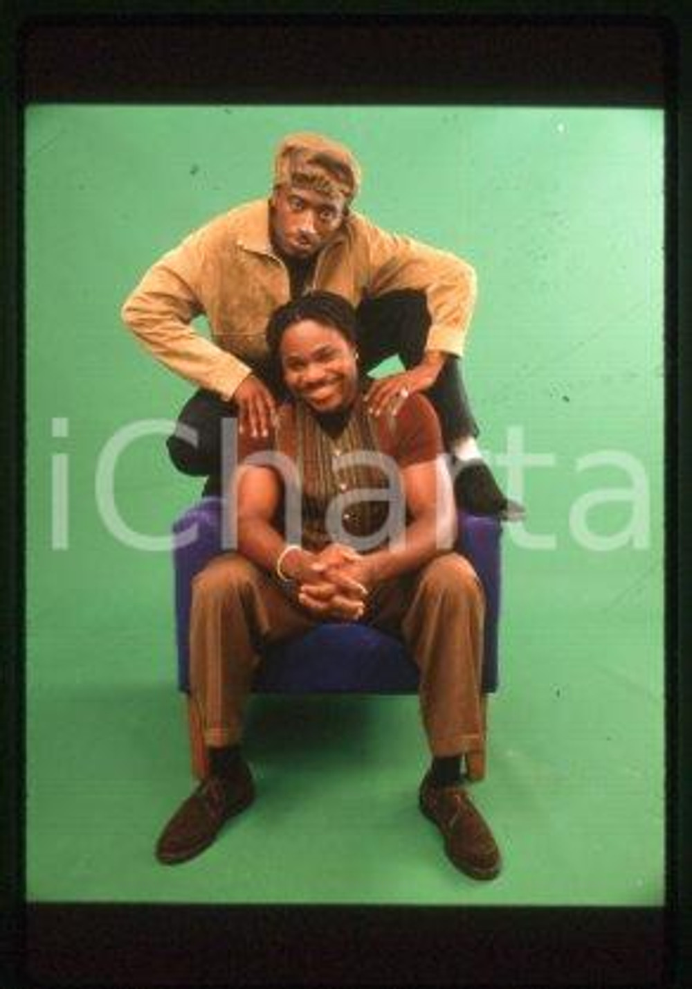 35mm vintage slide* 1997 ca CINEMA "MALCOLM & EDDIE" Malcolm-Jamal WARNER (1)