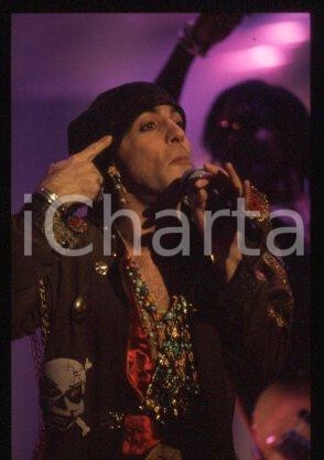 35mm vintage slide* 1989 ca SANREMO - American singer LITTLE STEVEN (5)