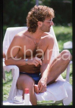 35mm vintage slide* 1985 MUSIC Michael CRETU musician, singer, songwriter (26)