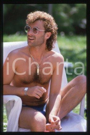 35mm vintage slide* 1985 MUSIC Michael CRETU musician, singer, songwriter (28)