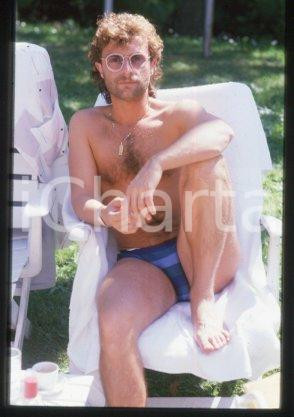 35mm vintage slide* 1985 MUSIC Michael CRETU musician, singer, songwriter (23)