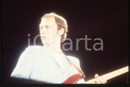 35mm vintage slide* 1981 MUSIC British rock band DIRE STRAITS Mark KNOPFLER (75
