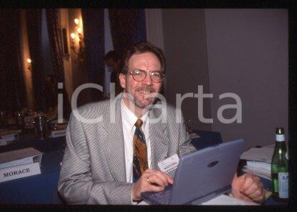 35mm vintage slide* 1995 ca ITALY MILAN Randall WITHING Portrait (8)