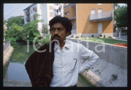 35mm vintage slide* 1984 ITALY VENICE Indian film director Goutam GHOSE (17)