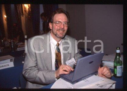 35mm vintage slide* 1995 ca ITALY MILAN Randall WITHING Portrait (12)
