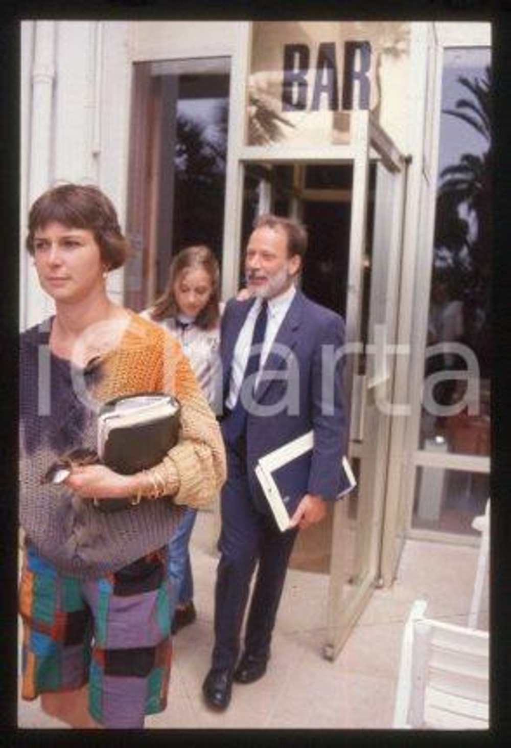 35mm vintage slide* 1988 CANNES Film director -"A WORLD APART" Chris MENGES (11)
