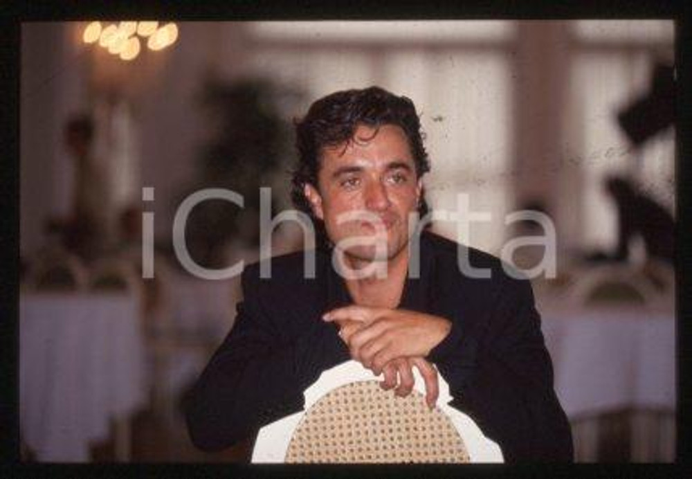 35mm vintage slide* 1992 ca VENICE film director of "THE EAST" Giulio BASE (4)