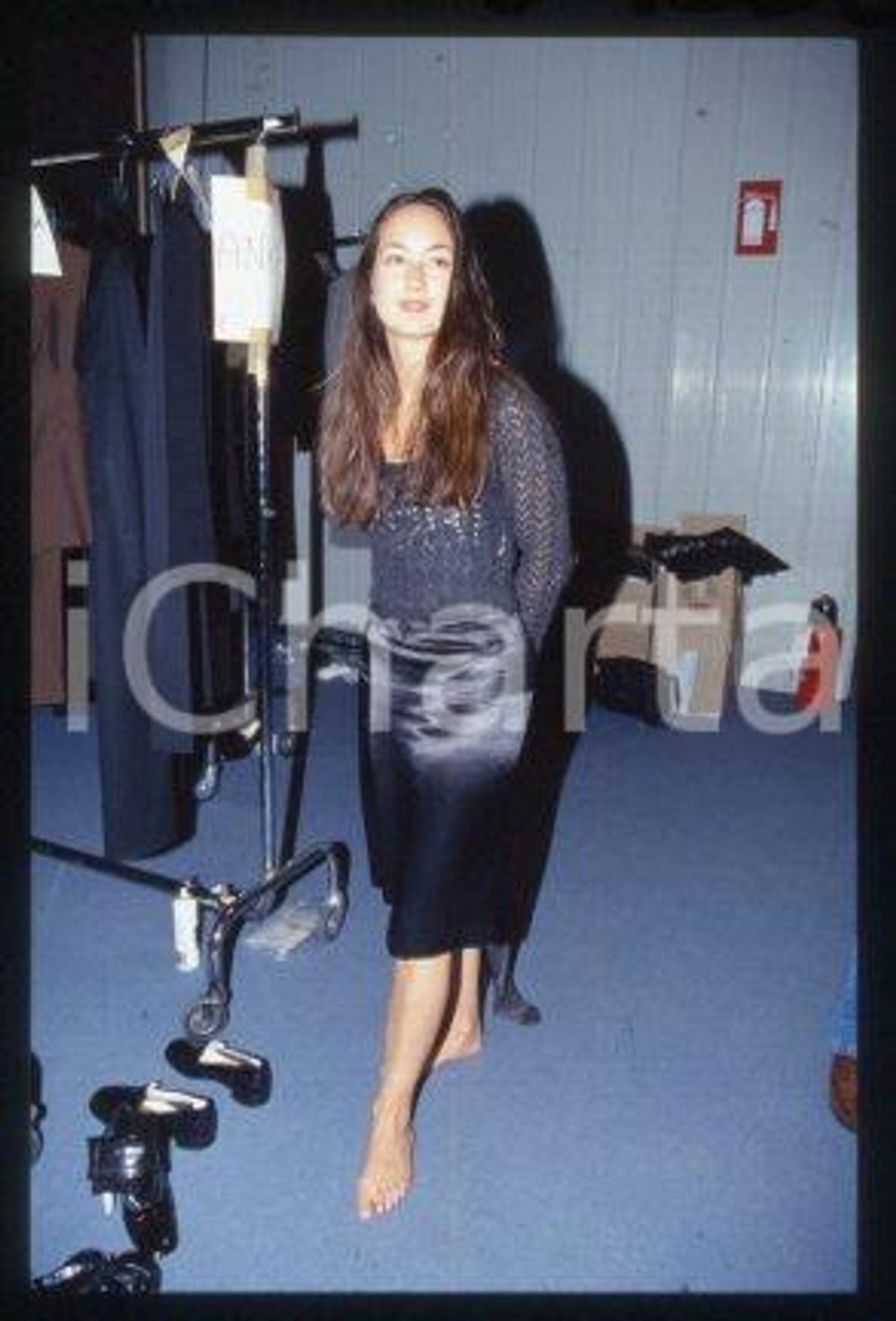35mm vintage slide* 1999 ca ITALY Harumi KLOSSOWSKA de ROLA Balthus' daughter(1)