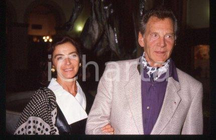 35mm vintage slide* 1993 ca CANNES Jean-Pierre AUMONT & Marisa PAVAN (14)