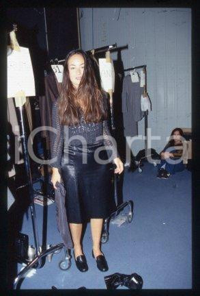 35mm vintage slide* 1999 ca ITALY Harumi KLOSSOWSKA de ROLA Balthus' daughter(2)
