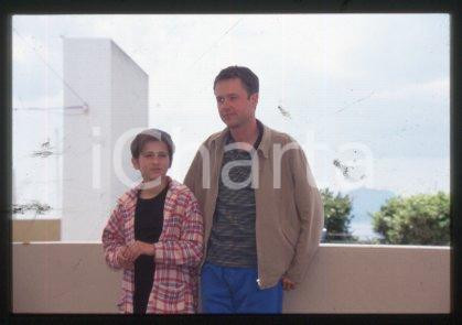 35mm vintage slide* 1997 CANNES Michael WINTERBOTTOM & Emira NUSEVIC (12)