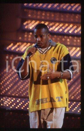 35mm vintage slide* 1997 ca SANREMO American rapper and producer WARREN G (1)