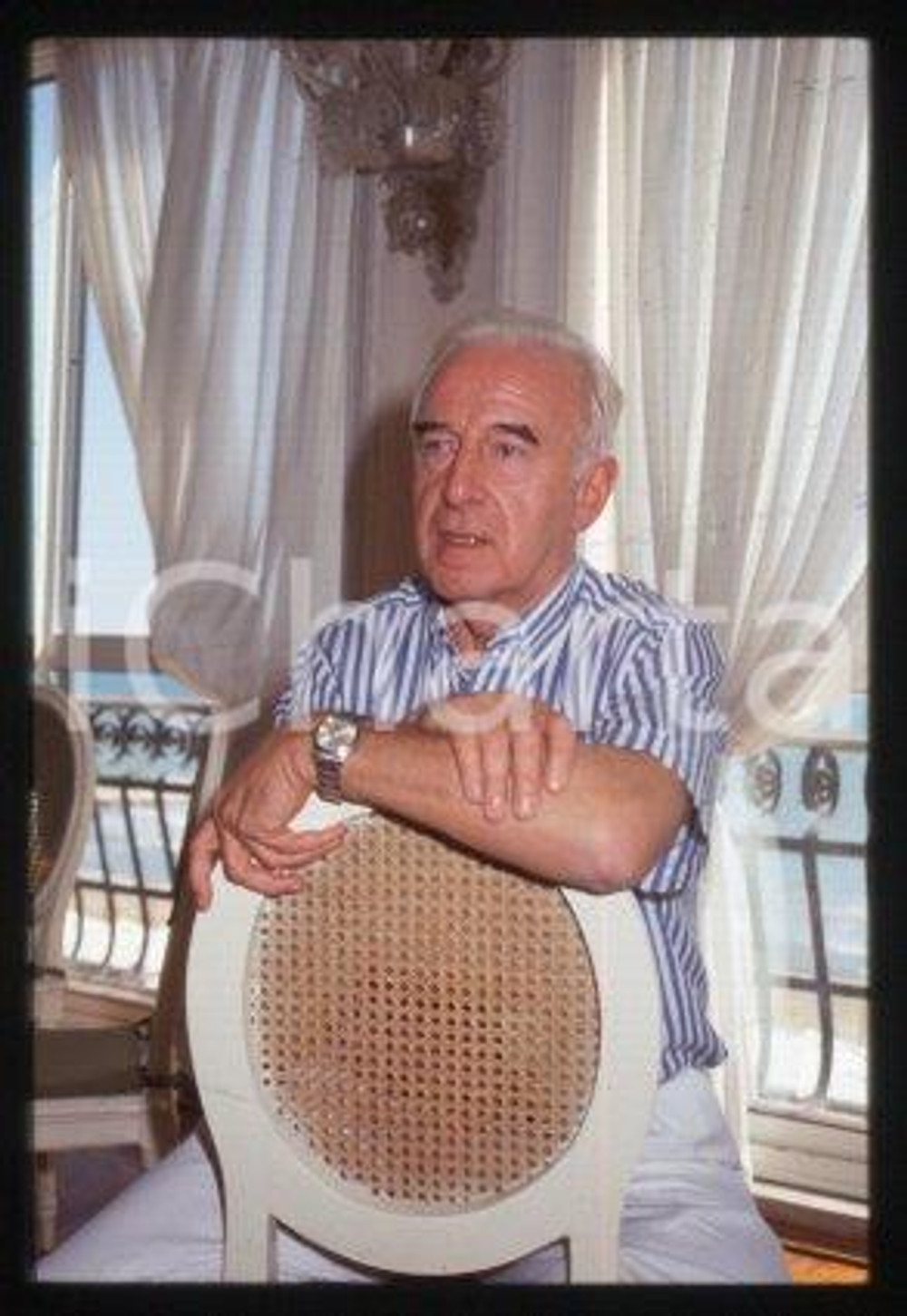 35mm vintage slide* 1992 VENICE French film director Claude SAUTET (2)
