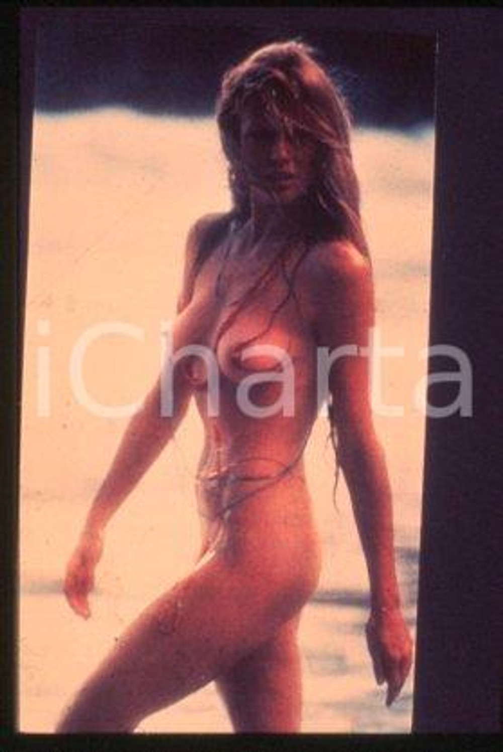 35mm vintage slide* 1980 ca CINEMA American actress & model Kim BASINGER (76)