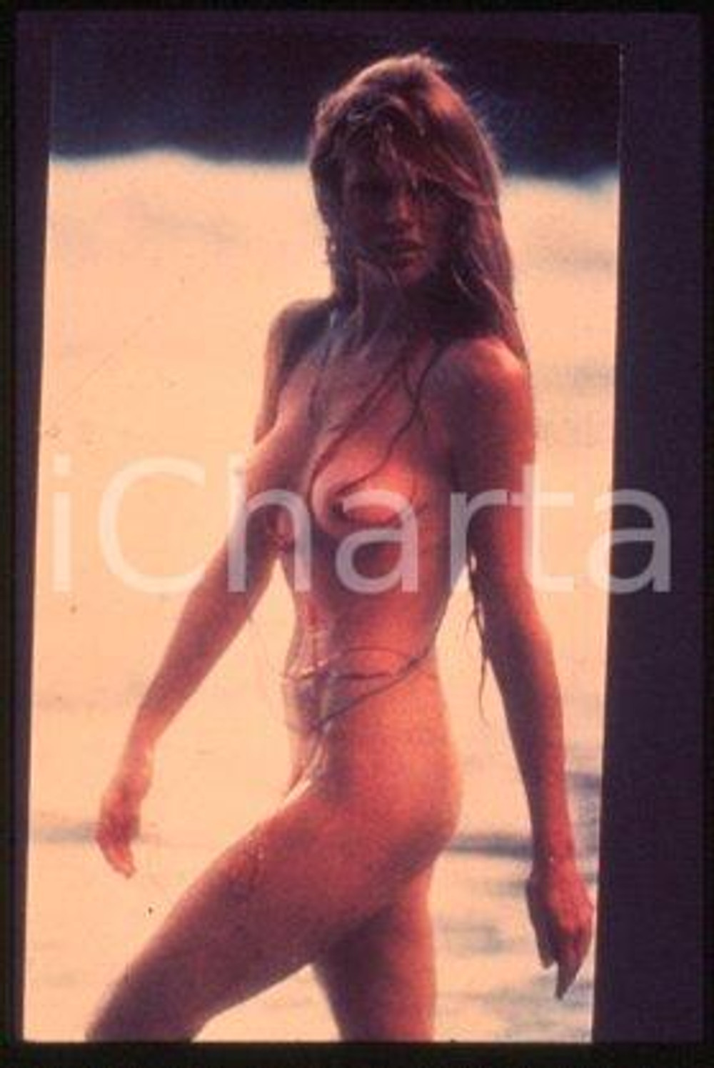 35mm vintage slide* 1980 ca CINEMA American actress & model Kim BASINGER (80)
