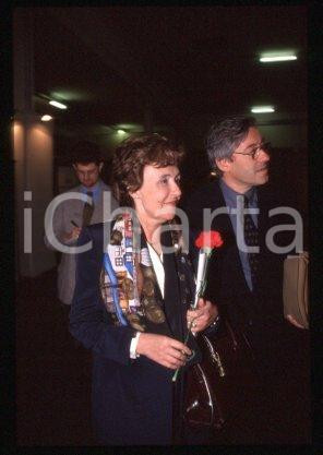 35mm vintage slide* 1991 ca POLITICS French Prime Minister Édith CRESSON (3)