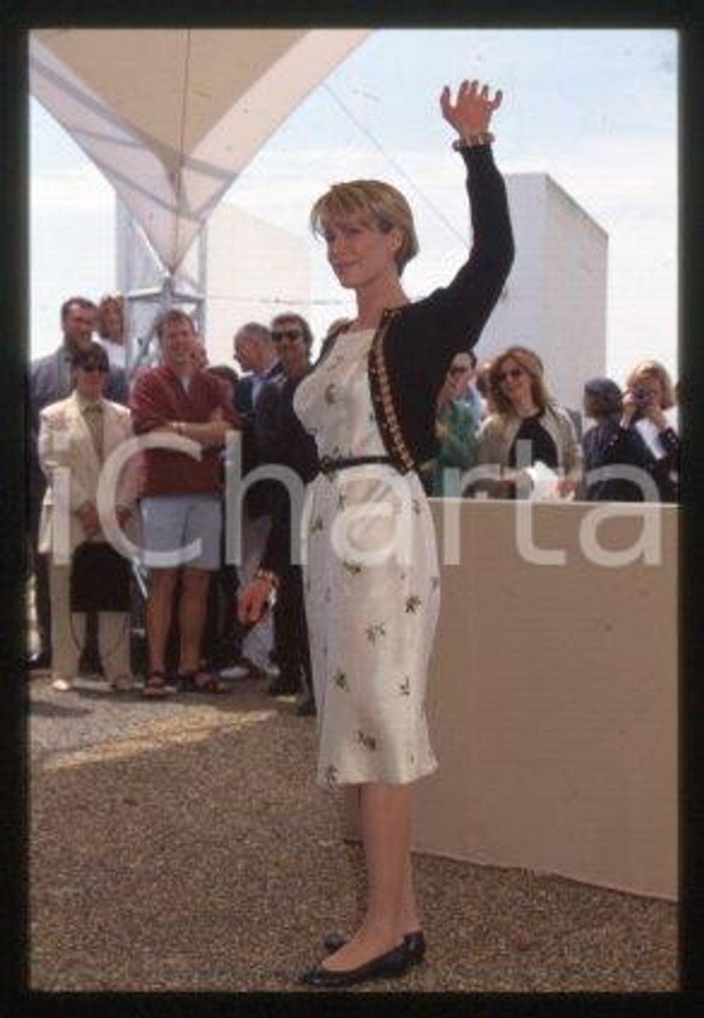 35mm vintage slide* 1997 CANNES Film Festival American actress Kim BASINGER (32)