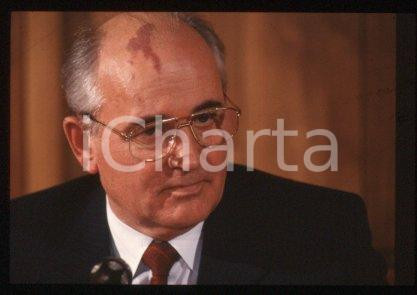 35mm vintage slide* 1990 ca POLITICS President of the USSR Mikhail GORBACHEV (2)