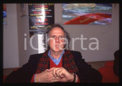 35mm vintage slide* 1995 ca MILAN American artist & writer John M. CROWTHER (5)