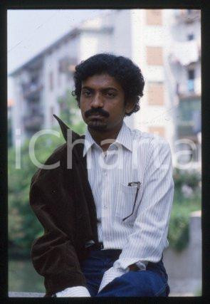 35mm vintage slide* 1984 ITALY VENICE Indian film director Goutam GHOSE (5)