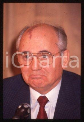 35mm vintage slide* 1990 ca POLITICS President of the USSR Mikhail GORBACHEV (7)