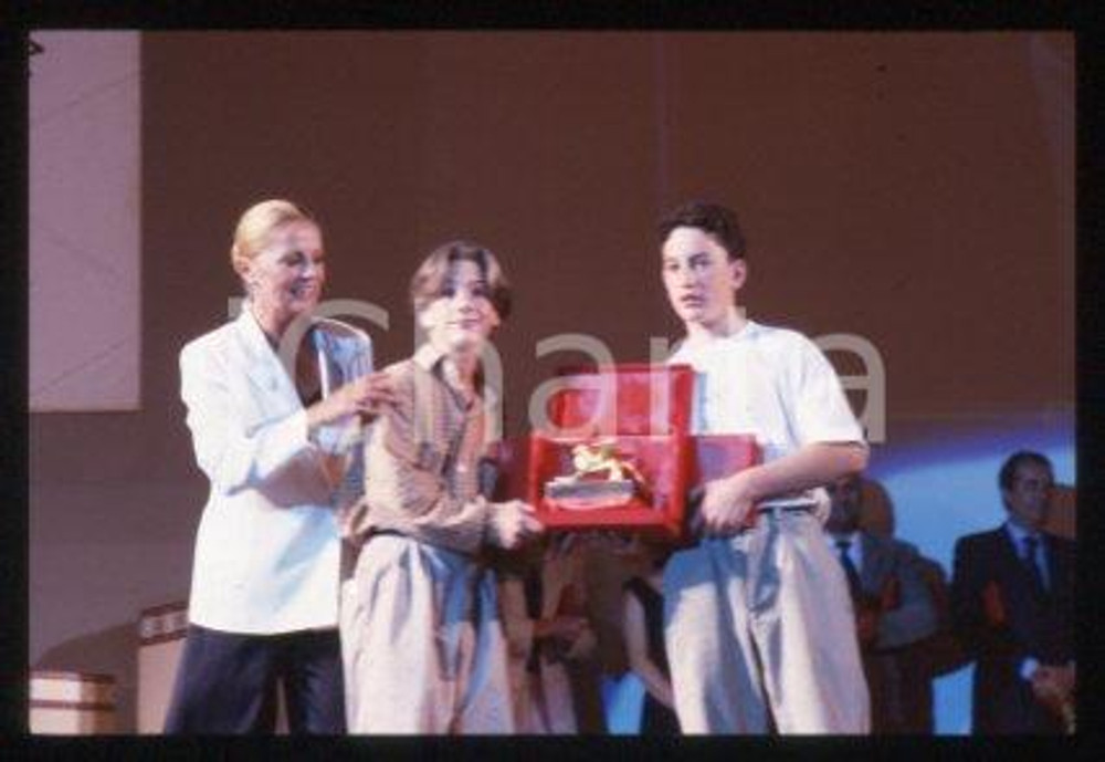 35mm vintage slide* 1987 VENICE Film Festival Gaspard MANESSE Raphael FEJTO (16)