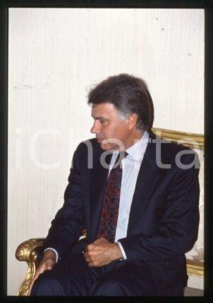 35mm vintage slide* 1988 ca POLITICS Prime Minister of Spain Felipe GONZALEZ (1)