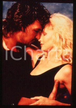 35mm vintage slide* 1990 ca CINEMA Patrick SWAYZE and wife Lisa NIEMI (18)
