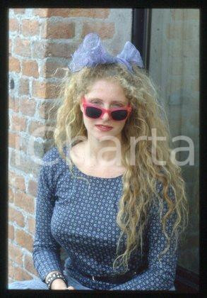 35mm vintage slide* 1985 ca ITALY artist and actress Domiziana GIORDANO (13)