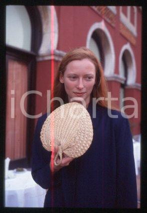 35mm vintage slide* 1992 VENICE Film Festival British actress Tilda SWINTON (20)