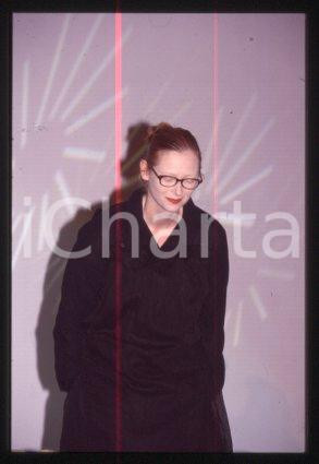 35mm vintage slide* 1998 ca VENICE British actress Tilda SWINTON Portrait (77)