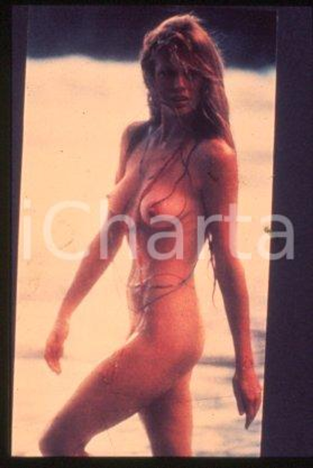 35mm vintage slide* 1980 ca CINEMA American actress & model Kim BASINGER (79)