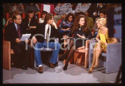 35mm vintage slide* 1991 RAI DUE Heather PARISI Giancarlo MAGALLI James HORAN 24