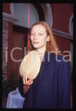 35mm vintage slide* 1992 VENICE Film Festival British actress Tilda SWINTON (10)
