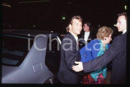 35mm vintage slide* 1990 ca CINEMA Patrick SWAYZE and mother Patsy SWAYZE (12)