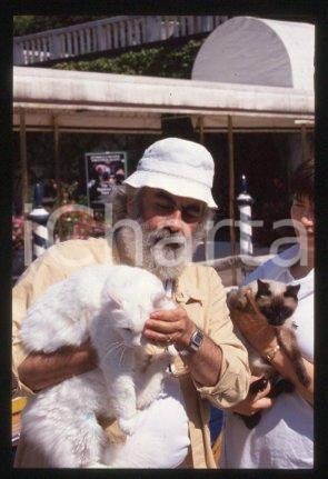 35mm vintage slide* 1990 VENICE American film director Armondo Linus ACOSTA (21)