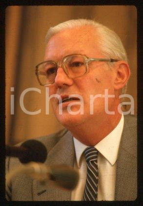 35mm vintage slide* 1988 BONN Germany Minister of Finance Gerhard STOLTENBERG 3