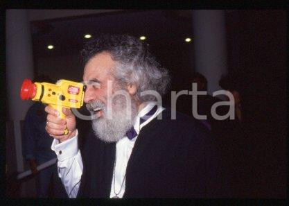 35mm vintage slide* 1990 VENICE American film director Armondo Linus ACOSTA (50)