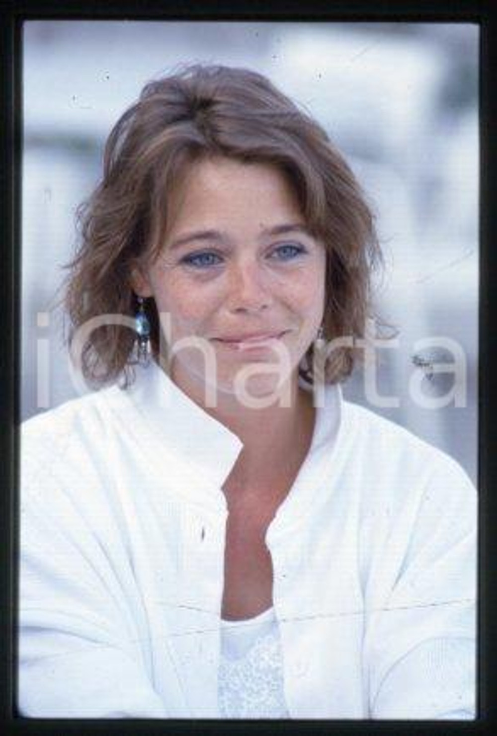 35mm vintage slide* 1986 ca ITALY Portrait of an american actress Susan DEY (11)