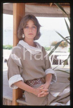 35mm vintage slide* 1986 ca ITALY Portrait of an american actress Susan DEY (29)