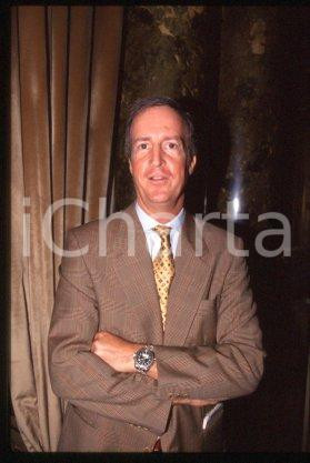 35mm vintage slide* 1996 ca MILAN Portrait of an author Wolfgang ACHTNER (15)