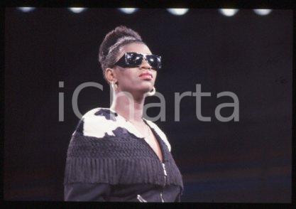 35mm vintage slide* 1990 ca ITALY American house music singer ADEVA (17)