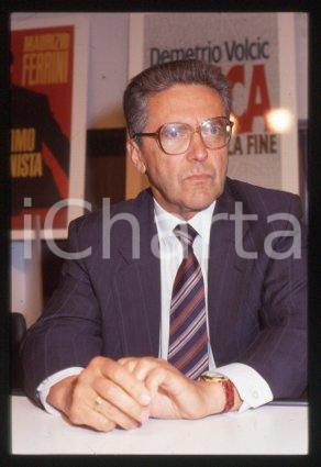 35mm vintage slide* 1990 ca ITALY Russian ambassador Anatoly ADAMISHIN (8)