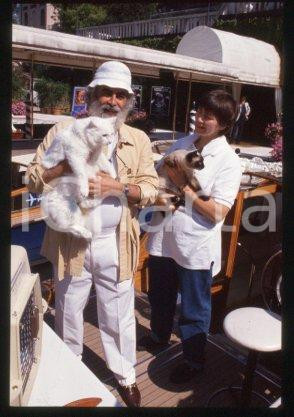 35mm vintage slide* 1990 VENICE American film director Armondo Linus ACOSTA (37)